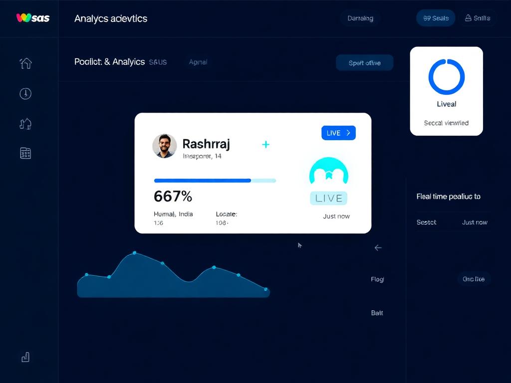 Real-time viewer activity